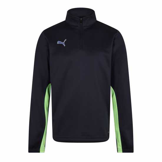 Детски горнища с цип Puma Детско Горнище За Тренировка Finesse Performance Quarter Zip Drill Top Junior Тъмносин/Ябълка Puma Детско Горнище За Тренировка Finesse Performance Quarter Zip Drill Top Junior Тъмносин/Ябълка Детски горнища с цип