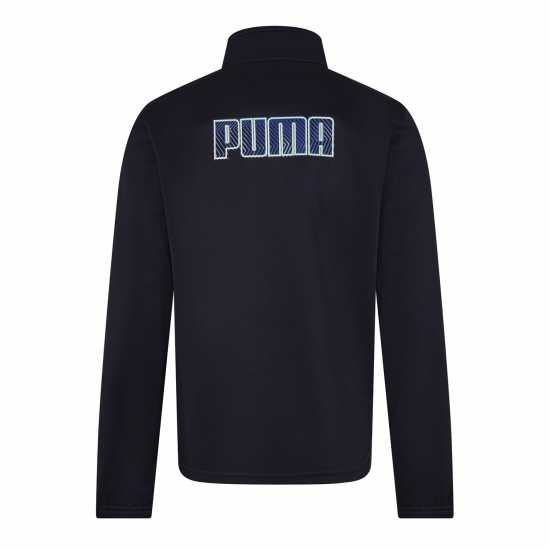 Детски горнища с цип Puma Детско Горнище За Тренировка Finesse Performance Quarter Zip Drill Top Junior Тъмносин/Ябълка Puma Детско Горнище За Тренировка Finesse Performance Quarter Zip Drill Top Junior Тъмносин/Ябълка Детски горнища с цип