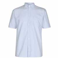 Pierre Cardin Мъжка Риза Оксфорд Oxford Shirt Mens Sky Мъжко облекло за едри хора