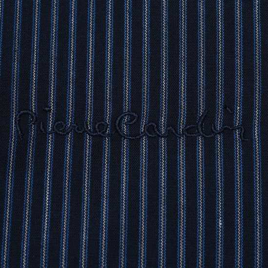 Мъжки ризи Pierre Cardin Мъжка Риза Дълъг Ръкав Long Sleeve Shirt Mens Navy Stripe Pierre Cardin Мъжка Риза Дълъг Ръкав Long Sleeve Shirt Mens Navy Stripe Мъжки ризи