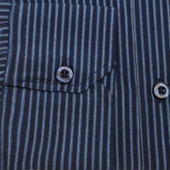Мъжки ризи Pierre Cardin Мъжка Риза Дълъг Ръкав Long Sleeve Shirt Mens Navy Stripe Pierre Cardin Мъжка Риза Дълъг Ръкав Long Sleeve Shirt Mens Navy Stripe Мъжки ризи