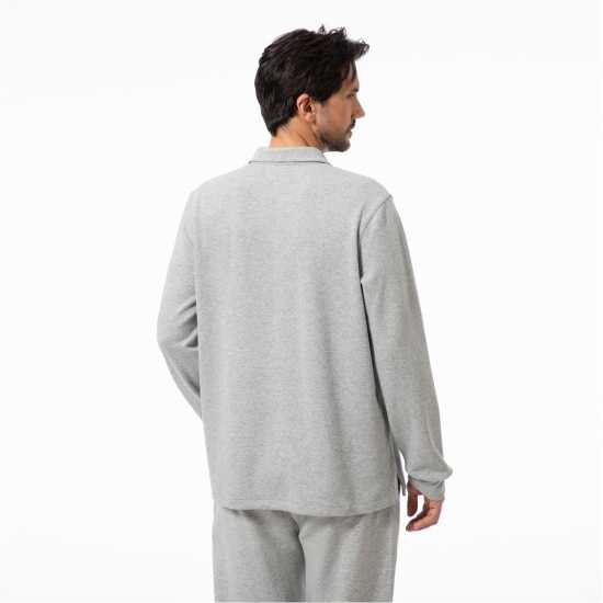 Lee Cooper C Quarter Zip Сиво Мъжки полар