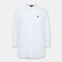 Lyle And Scott Oxford Shirt Бял 626 