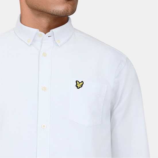 Lyle And Scott Oxford Shirt Бял 626 