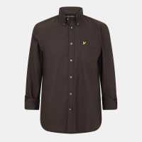 Lyle And Scott Oxford Shirt Гънметал W635 