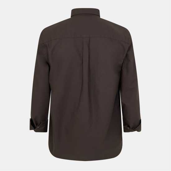 Lyle And Scott Oxford Shirt Гънметал W635 