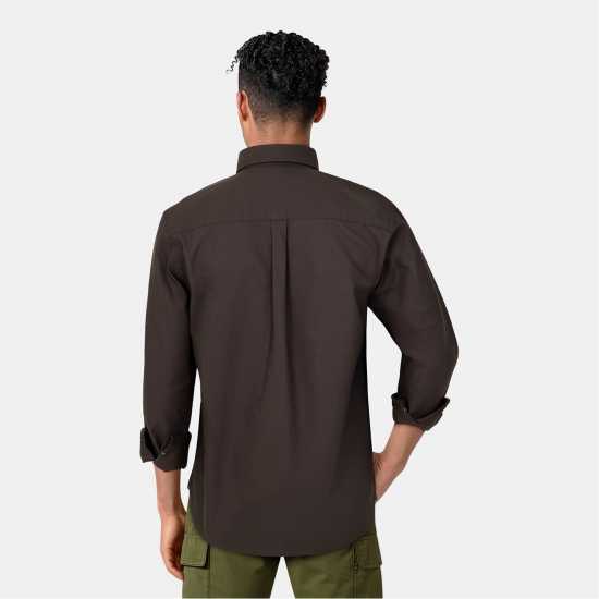 Lyle And Scott Oxford Shirt Гънметал W635 