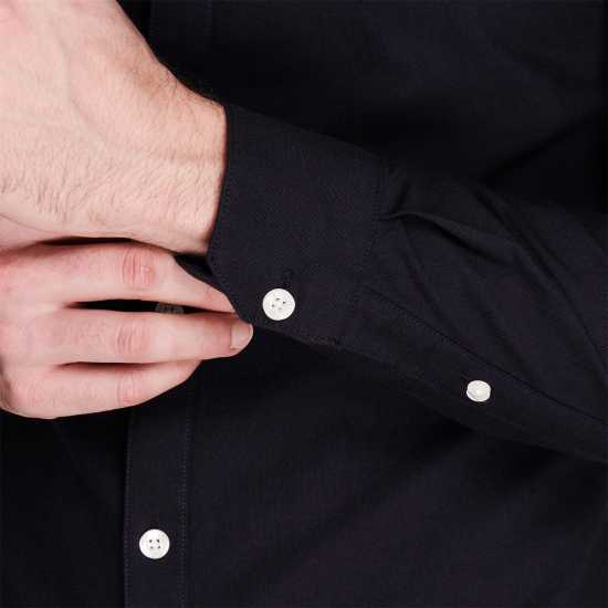 Мъжки ризи Риза С Дълъг Ръкав Farah Oxford Long Sleeve Shirt Морска синьо Риза С Дълъг Ръкав Farah Oxford Long Sleeve Shirt Морска синьо Мъжки ризи