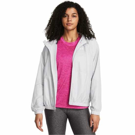 Дамски якета и палта Under Armour Rival Sport Windbreaker Women's Хало Сиво Under Armour Rival Sport Windbreaker Women's Хало Сиво Дамски якета и палта