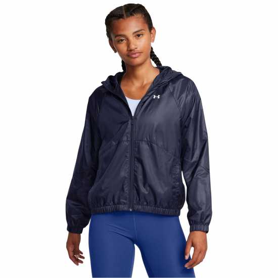 Under Armour Rival Sport Windbreaker Women's Blue 