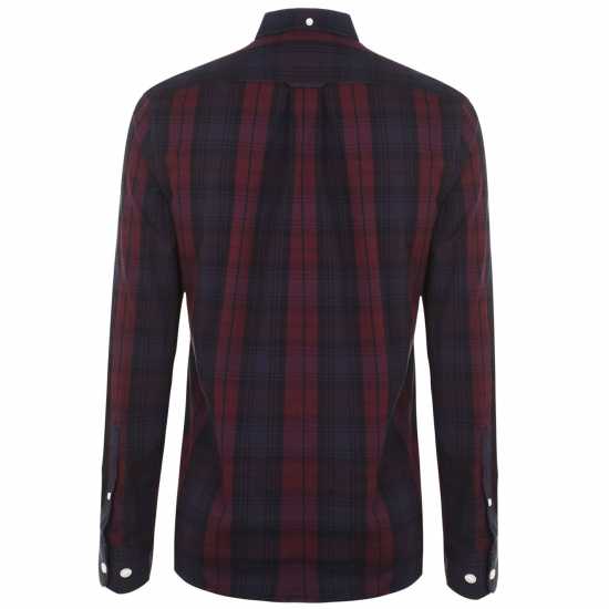 Мъжки ризи Карирана Риза Farah Brewer Checked Shirt Фара Червен 626 Карирана Риза Farah Brewer Checked Shirt Фара Червен 626 Мъжки ризи