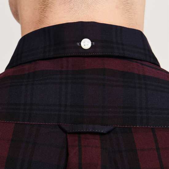 Мъжки ризи Карирана Риза Farah Brewer Checked Shirt Фара Червен 626 Карирана Риза Farah Brewer Checked Shirt Фара Червен 626 Мъжки ризи