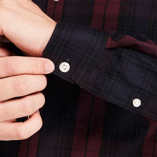 Мъжки ризи Карирана Риза Farah Brewer Checked Shirt Фара Червен 626 Карирана Риза Farah Brewer Checked Shirt Фара Червен 626 Мъжки ризи