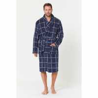 Shawl Check Robe  Мъжки пижами