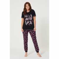 Be You Life Is Better Slogan Pyjama