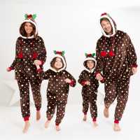 Family Christmas Pudding Twosie  Дамско облекло плюс размер