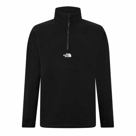 The North Face Men's Quarter-Zip Embroidered Glacier Fleece Черно 4H0 The North Face Men's Quarter-Zip Embroidered Glacier Fleece Черно 4H0