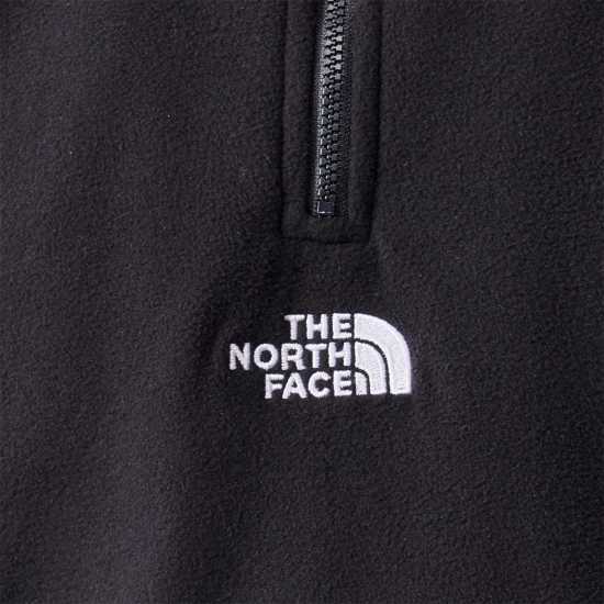 The North Face Men's Quarter-Zip Embroidered Glacier Fleece Черно 4H0 The North Face Men's Quarter-Zip Embroidered Glacier Fleece Черно 4H0