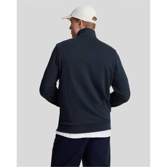Lyle And Scott Quarter Zip Sweatshirt Морско синьо Z271 Lyle And Scott Quarter Zip Sweatshirt Морско синьо Z271