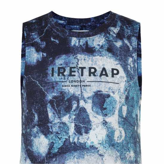 Firetrap Sub Vest Mens Череп Firetrap Sub Vest Mens Череп
