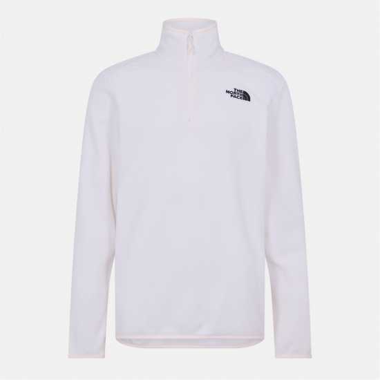 Мъжки полар Мъжки Полар С Цип The North Face 100 Glacier Quarter Zip Fleece Mens White Dune-Npf Мъжки Полар С Цип The North Face 100 Glacier Quarter Zip Fleece Mens White Dune-Npf Мъжки полар