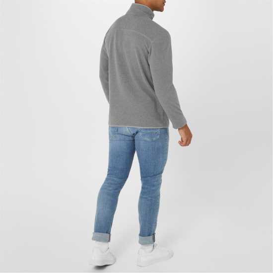 Мъжки Полар С Цип The North Face 100 Glacier Quarter Zip Fleece Mens DYY среден сив Мъжки полар