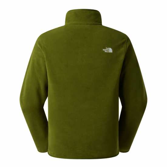 Мъжки Полар С Цип The North Face 100 Glacier Quarter Zip Fleece Mens woodland green Мъжки Полар С Цип The North Face 100 Glacier Quarter Zip Fleece Mens woodland green
