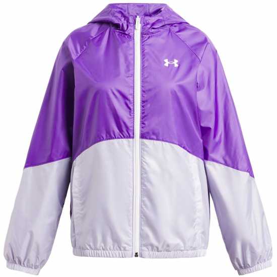 Under Armour Sportstyle Windbreaker Girls Лилаво Under Armour Sportstyle Windbreaker Girls Лилаво