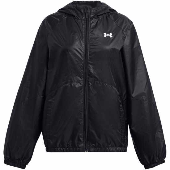Under Armour Sportstyle Windbreaker Girls Черно 