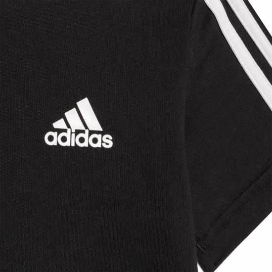Детски тениски и фланелки Adidas Тениска Stripe Essential T Shirt Black/White Adidas Тениска Stripe Essential T Shirt Black/White Детски тениски и фланелки