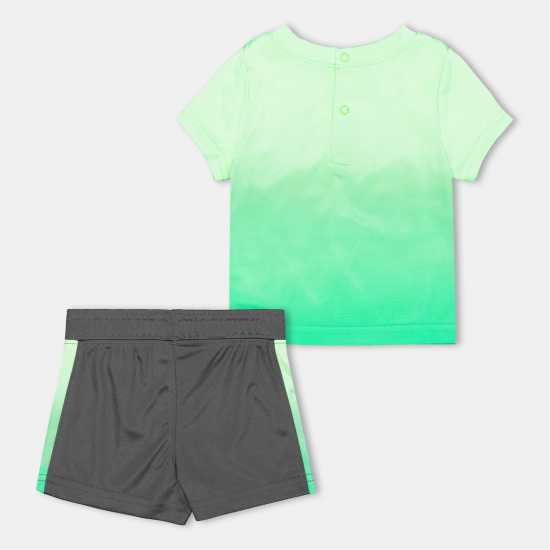 Under Armour Fade Tech T-Shirt And Shorts Set Хипер Зелено Under Armour Fade Tech T-Shirt And Shorts Set Хипер Зелено