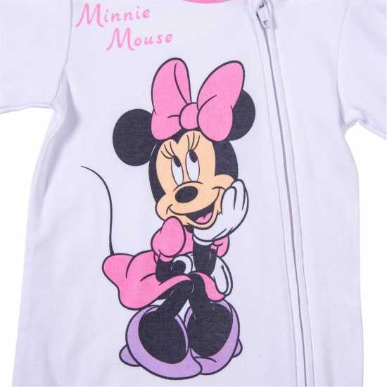 Детско облекло с герои Character 4 Piece Romper Set Infants Мини Маус Character 4 Piece Romper Set Infants Мини Маус Детско облекло с герои