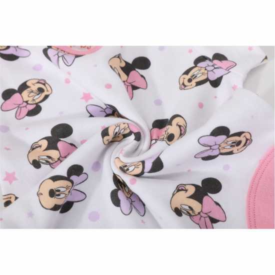 Детско облекло с герои Character 4 Piece Romper Set Infants Мини Маус Character 4 Piece Romper Set Infants Мини Маус Детско облекло с герои