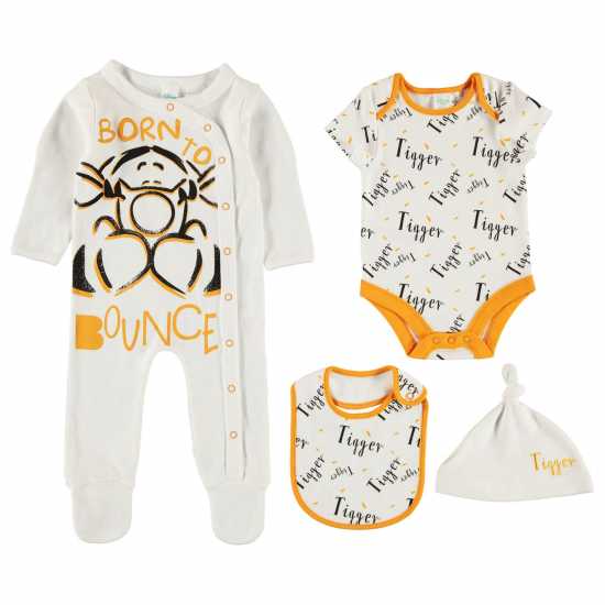 Character 4 Piece Romper Set Infants Тигър Детско облекло с герои
