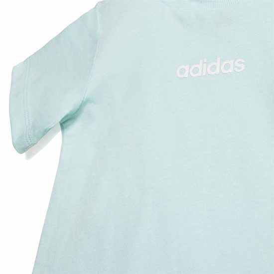 Adidas Essentials Tee-Short Set Baby Мента/Бял Лен Adidas Essentials Tee-Short Set Baby Мента/Бял Лен
