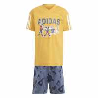 Adidas Lk Dy Mm T Set T-Shirt Unisex Kids  