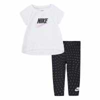 Nike Бебешки Комплект Момичета Tunic And Leggings Set Baby Girls  Бебешки дрехи