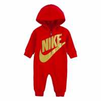 Nike Gifting Coverall Baby Boys University Red Бебешки дрехи