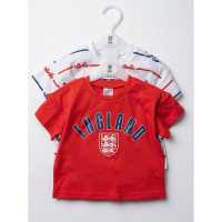 Team England Two Pack Graphic T-Shirts  