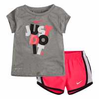 Nike Jdi Short Set Bb99 Racer Pink Бебешки дрехи