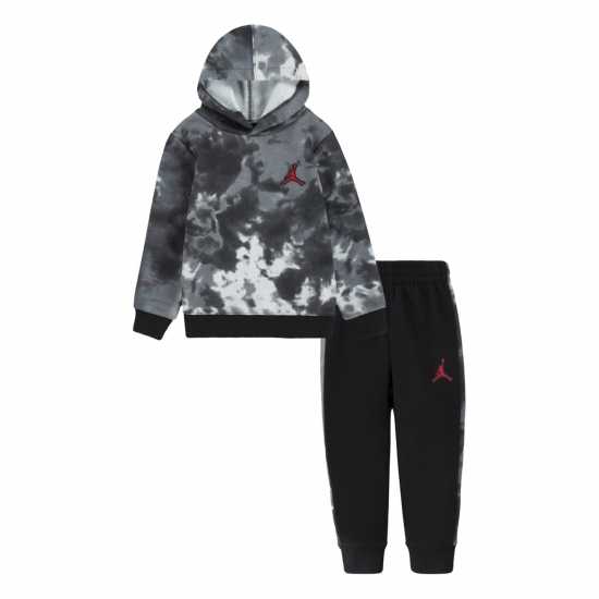 Air Jordan Open Hem Fleece Joggers Черно 