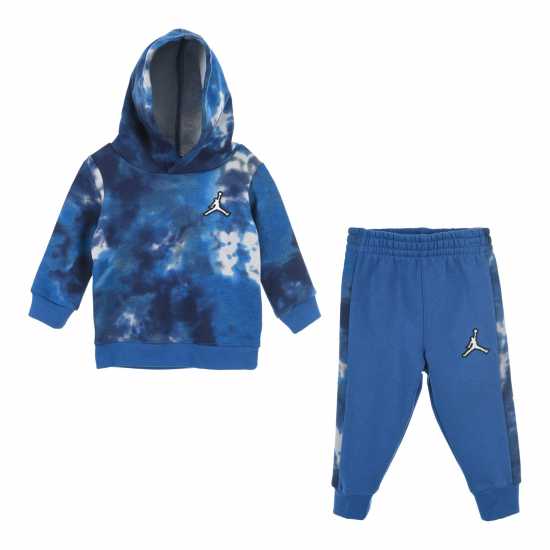 Air Jordan Open Hem Fleece Joggers Тъмно морско синьо Air Jordan Open Hem Fleece Joggers Тъмно морско синьо