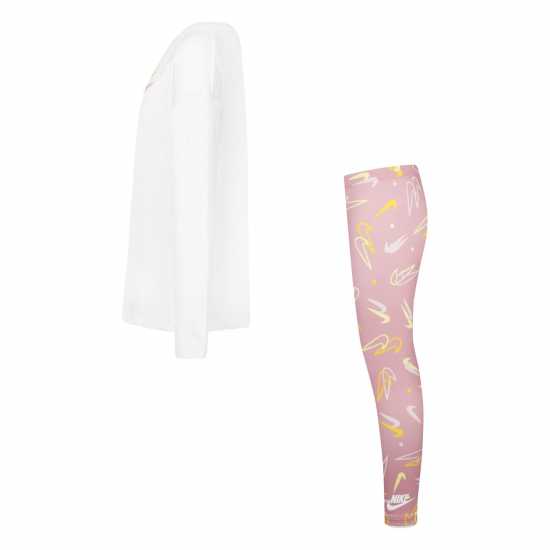 Nike Swooshfetti Romper Baby Girls  