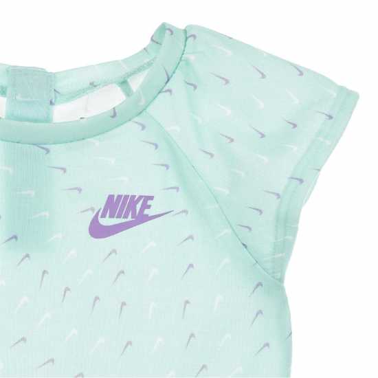 Nike Swooshfetti Romper Baby Girls  Детски къси панталони
