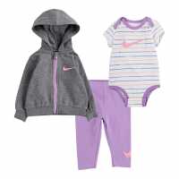 Nike 3Pk Strp Body Bb99 Violet Star Бебешки дрехи