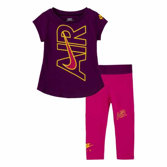 Nike Air Legging Set Bb23 Rush pink - Бебешки дрехи