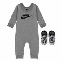 Nike Бебешки Комплект В 2 Части Coverall 2 Piece Set Baby Boys  Бебешки дрехи