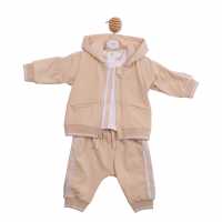 Mintini Baby Kids' 3 Piece Jogging Top And Trouser Pyjama Set Mintini Baby Kids' 3 Piece Jogging Top And Trouser Pyjama Set