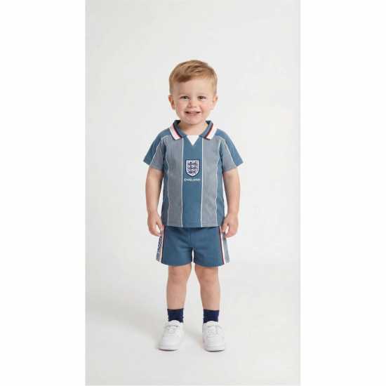 England 1996 Retro Away Tee & Short  