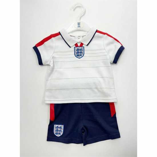 England 2004 Retro Home Tee & Short  
